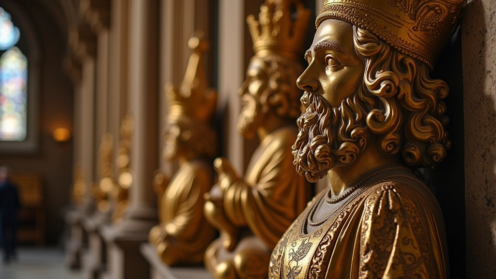 Gebeeldhouwde details en altaarstukken in Sint-Salvatorskerk
